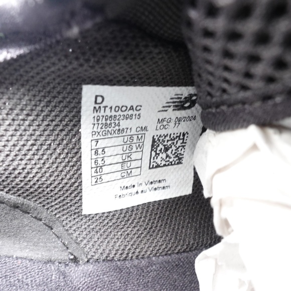 NEW New Balance Minimus MT10 Barefoot Sneakers MT10OAC - Picture 6 of 9